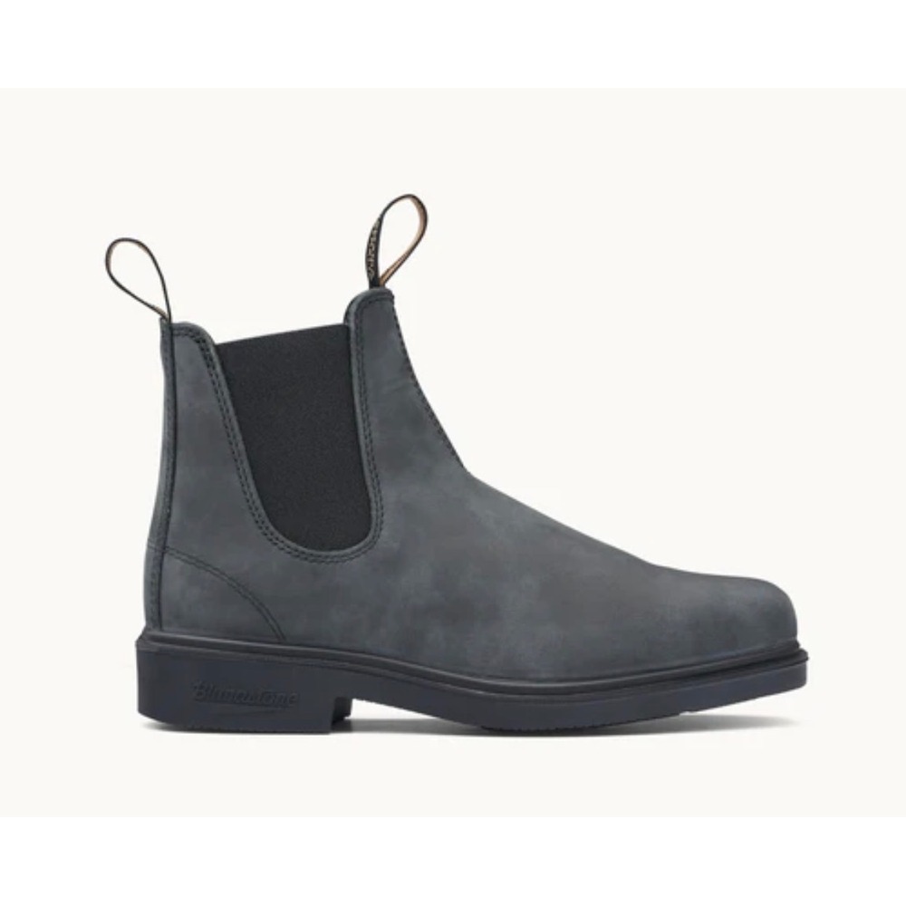 Blundstone Steel Grey Suede Chelsea Boots Mens 5 Womens 7